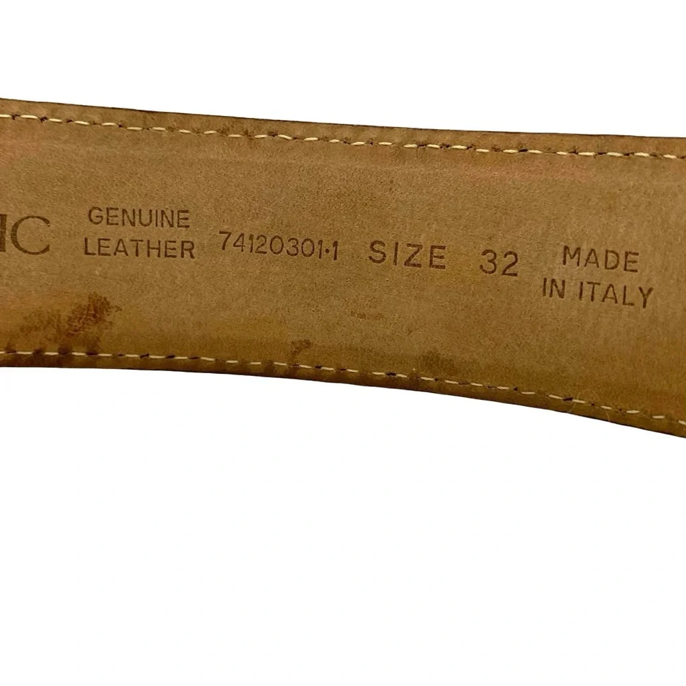 Banana Republic Women’s Brown Leather Crocodile Embossed Belt